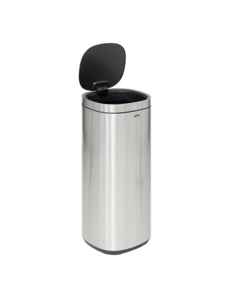 Poubelle De Cuisine Haute Ronde 50L Inox Five