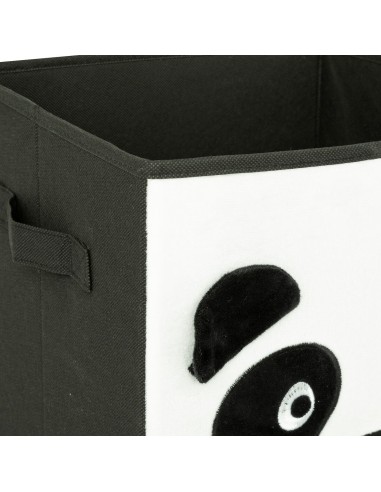 Boîte De Rangement En Velours Panda Atmosphera For Kids