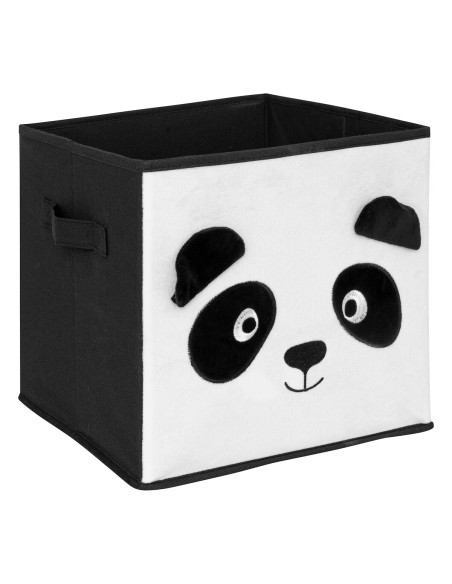 Boîte De Rangement En Velours Panda Atmosphera For Kids