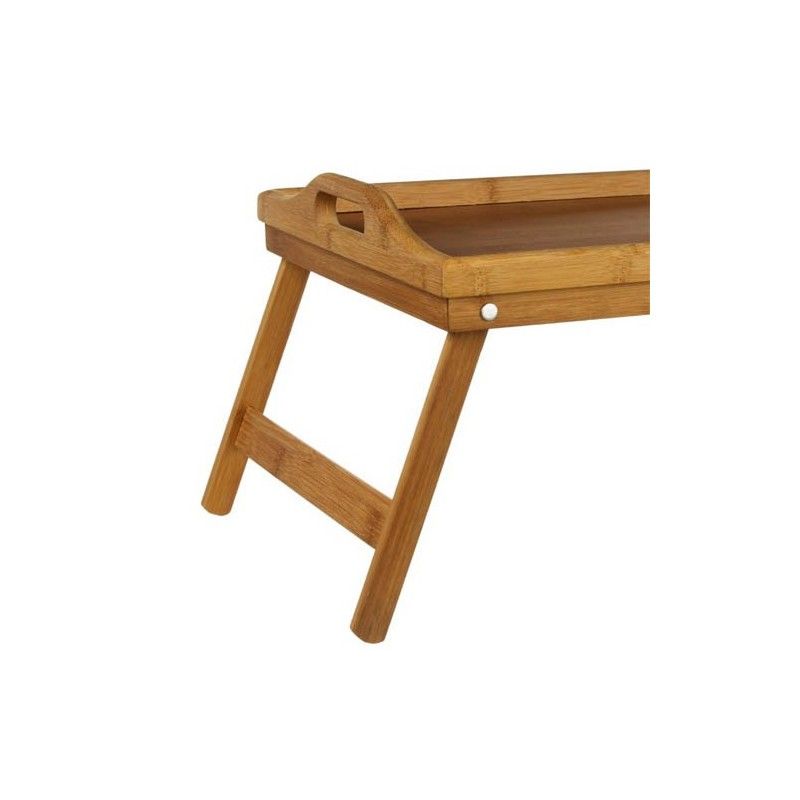 Plateau petit déjeuner au lit pliable en bambou