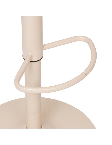 Lot De 2 Chaises De Bar Haute Ajustable Aiko Beige Atmosphera