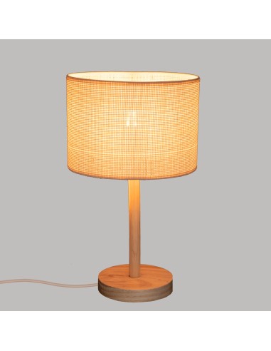 Lampe Droite Della H42 Beige Atmosphera