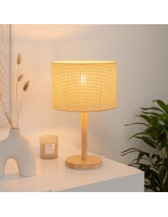 Lampe Droite Della H42 Beige Atmosphera 2