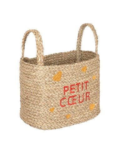 Lot De 3 Paniers Pour Chambre D'enfant Amour Beige Atmosphera