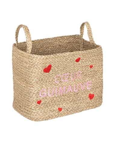Lot De 3 Paniers Pour Chambre D'enfant Amour Beige Atmosphera