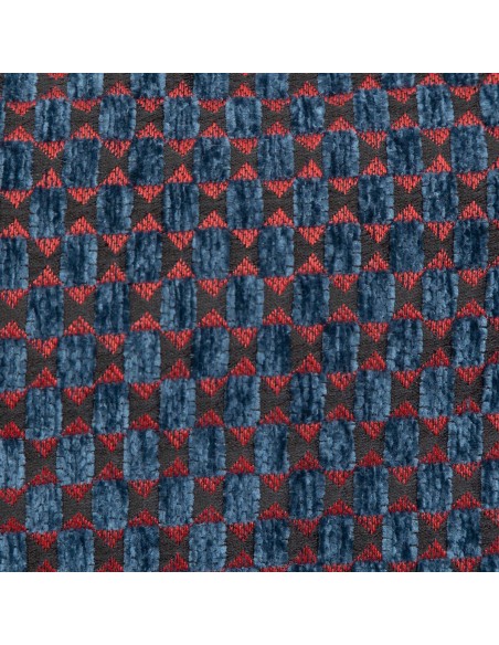 Coussin Jacquard Zaika 30x50 Bleu Égéen Atmosphera