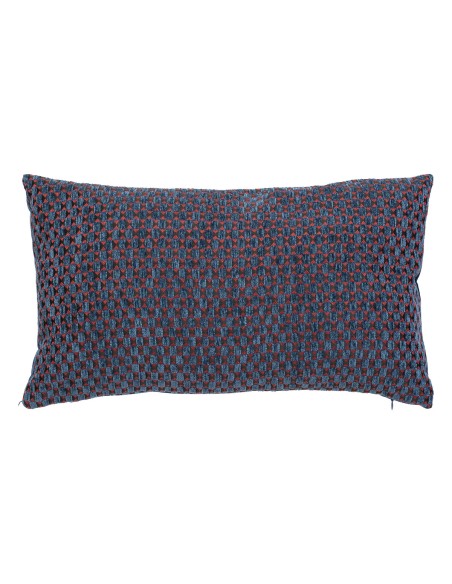 Coussin Jacquard Zaika 30x50 Bleu Égéen Atmosphera