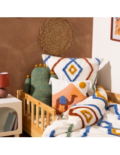Coussin Décoratif Carré Pour Enfant Marrakech 40x40 Atmosphera For Kids 2