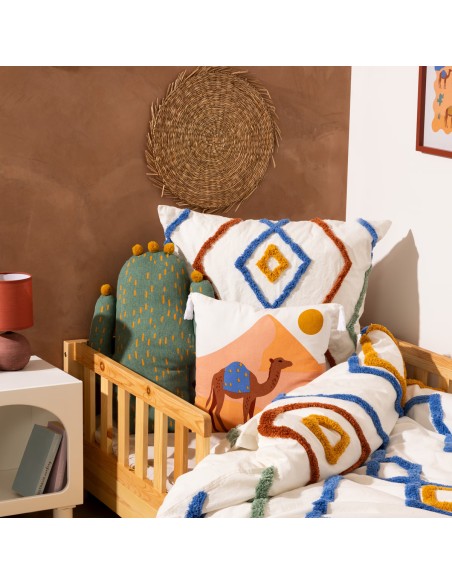 Coussin Décoratif Carré Pour Enfant Marrakech 40x40 Atmosphera For Kids