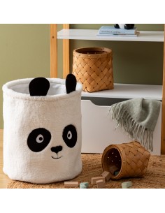 Bac à jouets Panda Blanc H40 Atmosphera For Kids 2