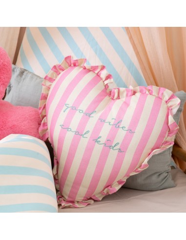 Coussin En Forme De Cœur Ava Rose Atmosphera For Kids