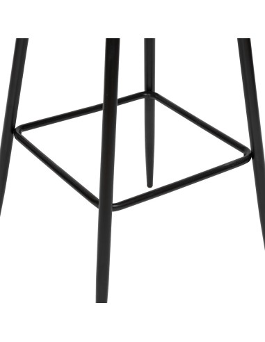 Lot De 2 Chaises De Bar Haute Sirac Ambre Atmosphera