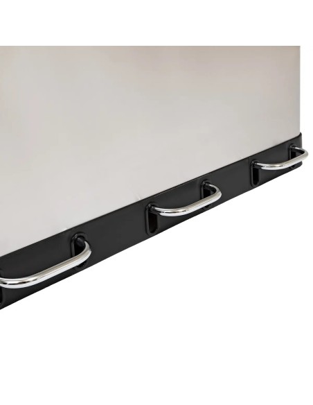 Poubelle De Cuisine De Tri 3 Bacs 3x18L Ariane Inox Five