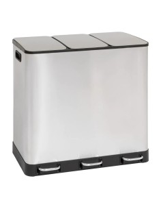 Poubelle De Cuisine De Tri 3 Bacs 3x18L Ariane Inox Five