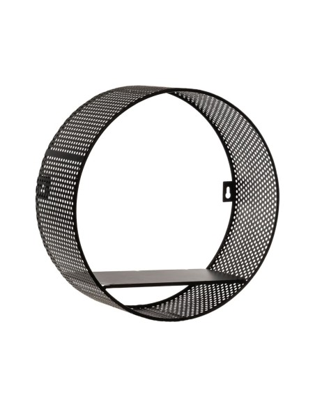 Lot De 3 Étagères Murales Juni Noir Atmosphera