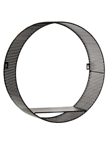 Lot De 3 Étagères Murales Juni Noir Atmosphera