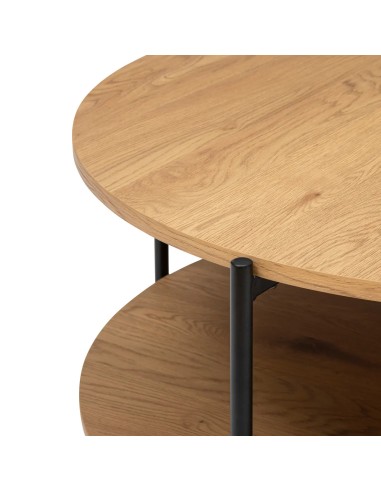 Table Basse Ronde Slano Beige Atmsophera