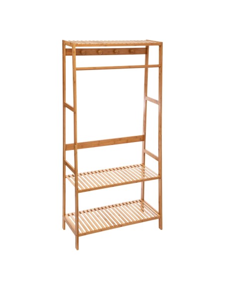 Portant D'entrée Gaia En Bambou Beige Five