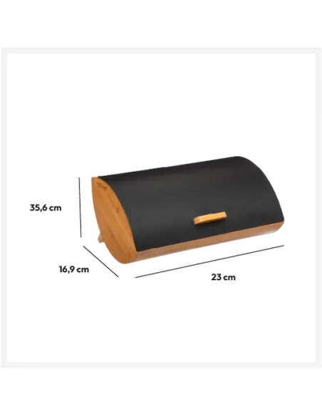 Boîte À Pain Blackbamboo Noir Five