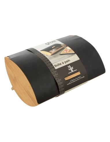 Boîte À Pain Blackbamboo Noir Five