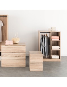 Penderie Mix'N'Modul H109 Naturel Five 2