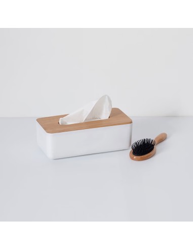 Boite À Mouchoirs Natureo En Polypropylène Blanc Five