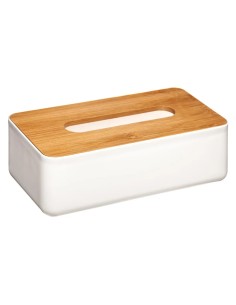 Boite À Mouchoirs Natureo En Polypropylène Blanc Five