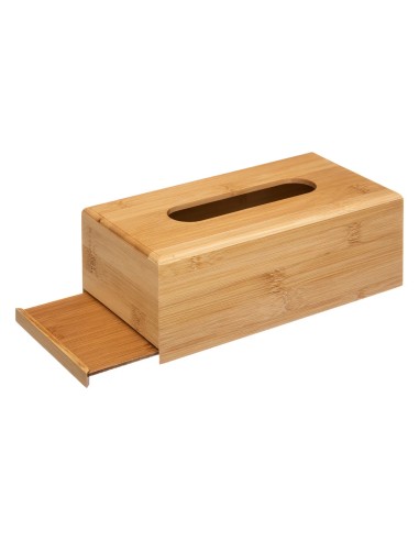 Boite À Mouchoirs Tidy En Bambou Five
