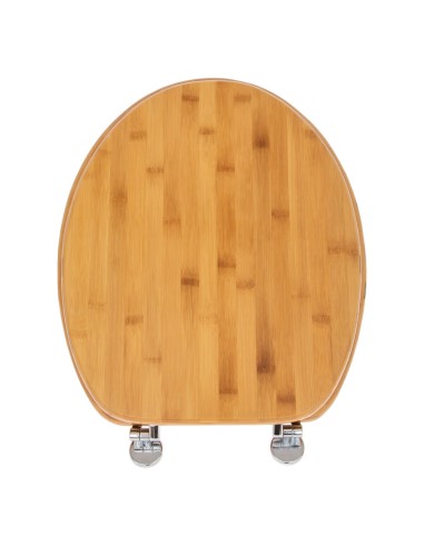 Abattant WC En Bambou Marron Five