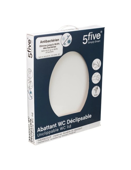Abattant WC Softclose Blanc Five