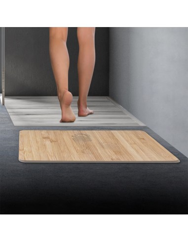 Tapis De Bain 39x60 Diatomite Marron Five