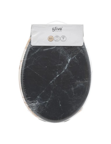 Abattant WC En Bois Léa Noir Five