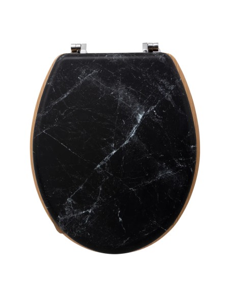 Abattant WC En Bois Léa Noir Five