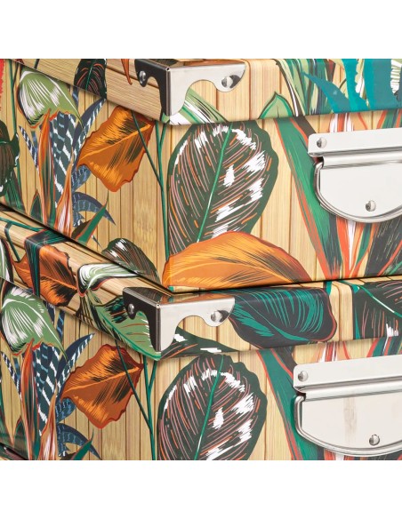 Lot De 6 Boîtes De Rangement En Carton Palawa Five