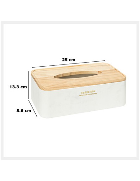Boite À Mouchoirs Léa Blanc Five