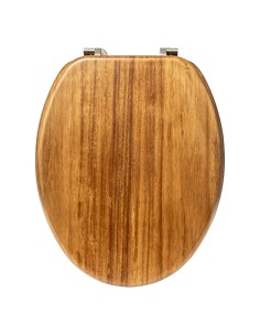 Abattant WC En Bois D'acacia Marron Five