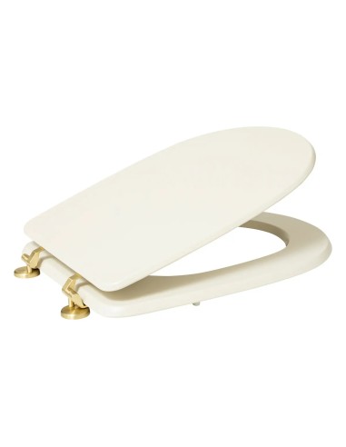 Abattant WC Duo En Bois Ivoire Five