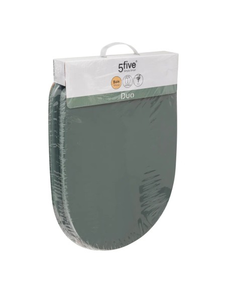Abattant WC Duo En Bois Vert Foncé Five