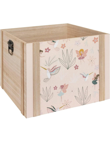 Lot De 3 Cagettes Forêt En Bois Atmosphera For Kids