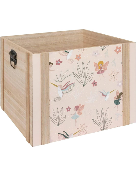 Lot De 3 Cagettes Forêt En Bois Atmosphera For Kids