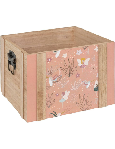 Lot De 3 Cagettes Forêt En Bois Atmosphera For Kids