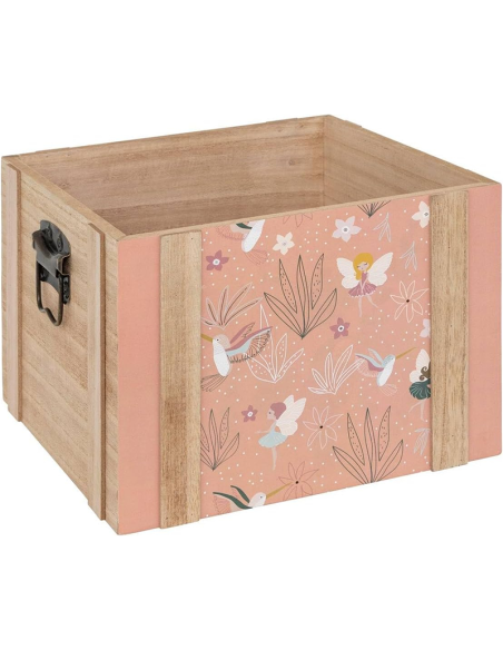 Lot De 3 Cagettes Forêt En Bois Atmosphera For Kids