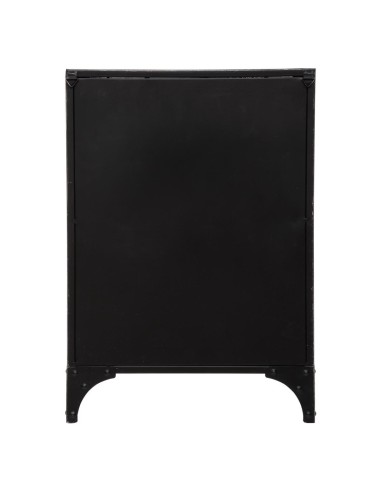 Table De Chevet 1 Porte Sevin Gris Atmosphera