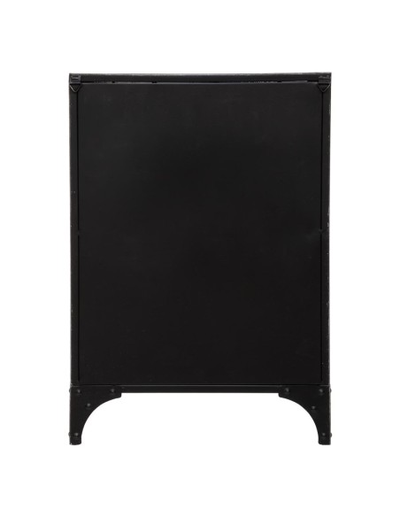 Table De Chevet 1 Porte Sevin Gris Atmosphera