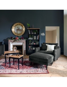 Lampadaire Droit Night H153 En Métal Doré Atmosphera 2