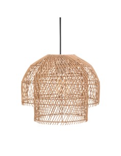 Suspension Kery D38 En Rotin Naturel Atmosphera