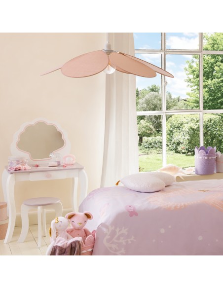 Suspension Chambre D'enfant Avec Pétales D64 Rose Atmosphera For Kids