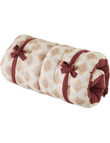 Matelas De Sol Jacquard Ikat 60x120 Beige Atmosphera