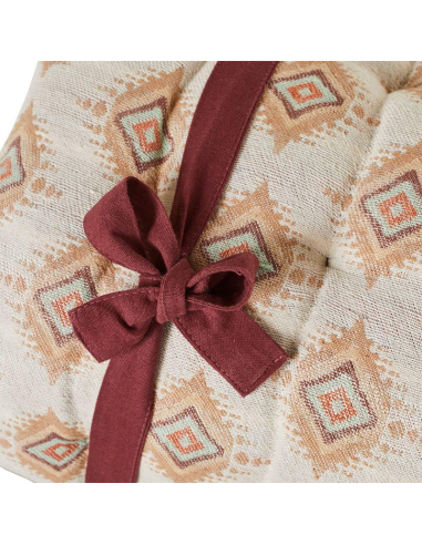 Matelas De Sol Jacquard Ikat 60x120 Beige Atmosphera