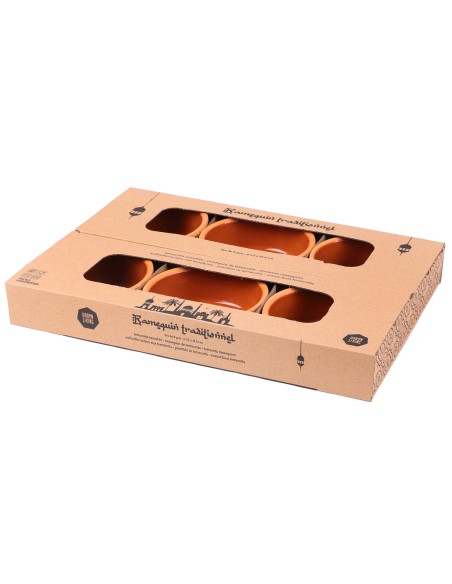 Lot De 6 Ramequin En Terre Cuite D12 Atmosphera